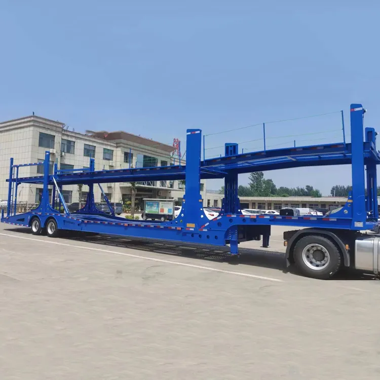Export Vehicle Transport Semi-trailer (Car Carrier)